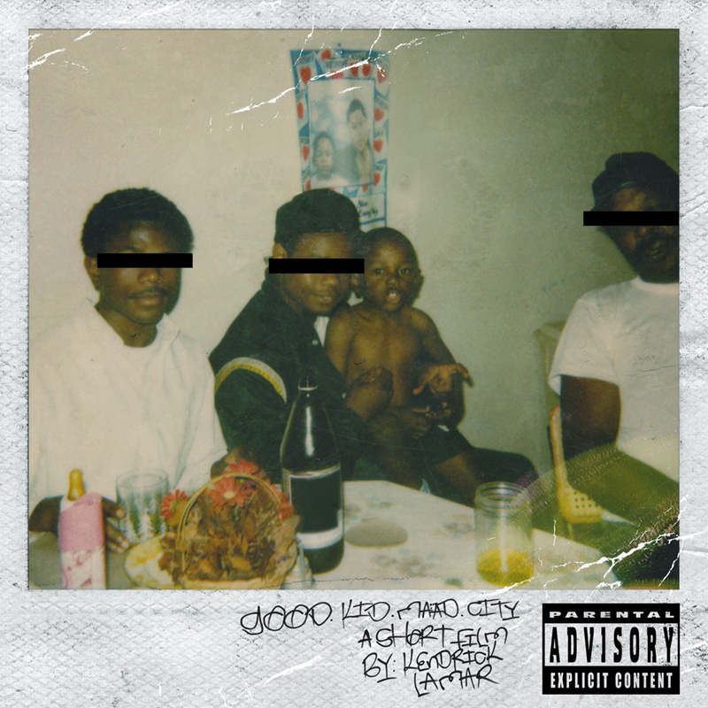 Kenrick Lamar good kid mAAd City Album Cover